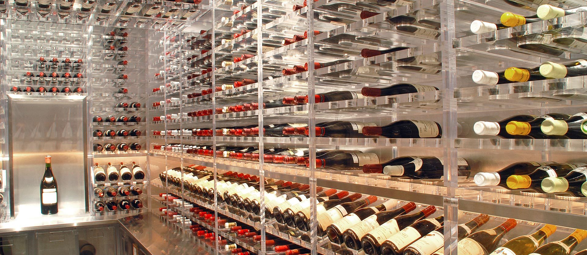 acrylic wine racks toronto Papro Wine Cellars